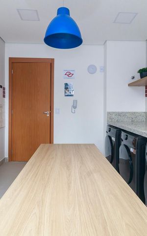 Apartamento para alugar com 24m², 1 quarto e sem vaga Apartamento para alugar com 24m², 1 quarto e sem vagaLavanderia