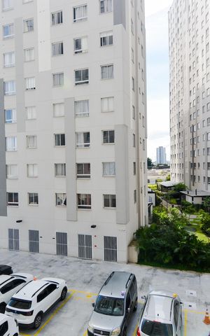 Apartamento para alugar com 44m², 2 quartos e 1 vagaVista do Quarto 1