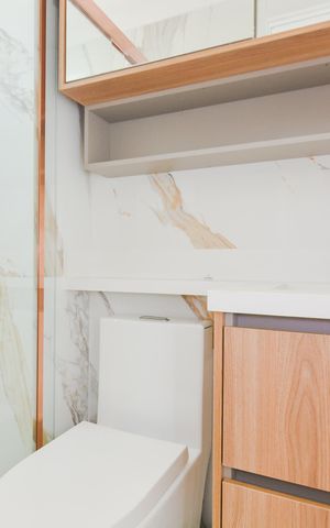 Apartamento para alugar com 44m², 2 quartos e 1 vagaBanheiro da Suíte