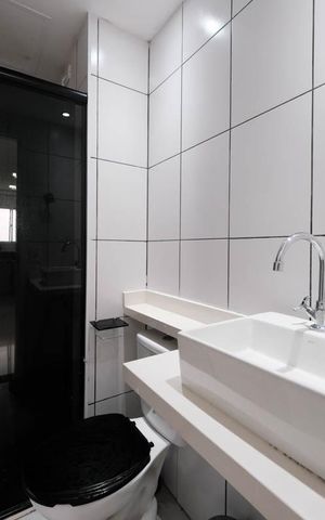 Apartamento para alugar com 37m², 2 quartos e 1 vagaBanheiro