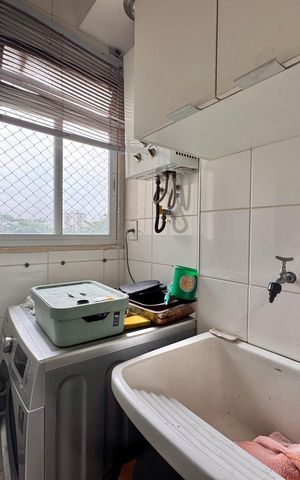 Apartamento à venda com 80m², 3 quartos e 1 vaga Apartamento à venda com 80m², 3 quartos e 1 vagaCozinha e Área de Serviço