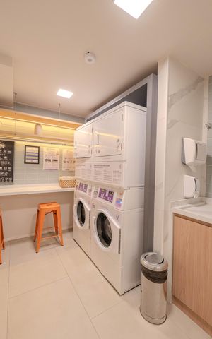 Apartamento para alugar com 29m², 1 quarto e sem vaga Apartamento para alugar com 29m², 1 quarto e sem vagaLavanderia