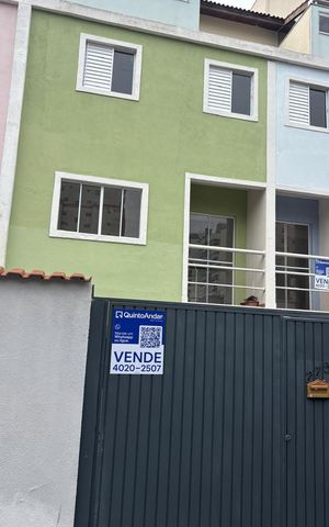Casa à venda com 90m², 2 quartos e 1 vagaFachada 