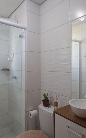 Apartamento para alugar com 52m², 2 quartos e 1 vagaBanheiro