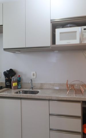 Apartamento para alugar com 52m², 2 quartos e 1 vagaCozinha - Armários