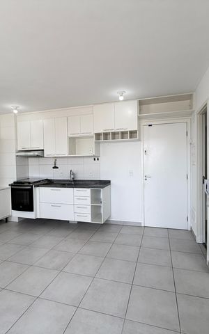Studio à venda com 34m², 1 quarto e 1 vagaStudio