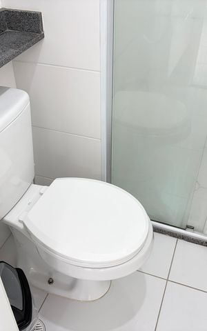 Studio à venda com 34m², 1 quarto e 1 vagaBanheiro