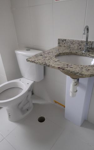 Apartamento à venda com 56m², 2 quartos e 1 vagaBanheiro da Suíte 1