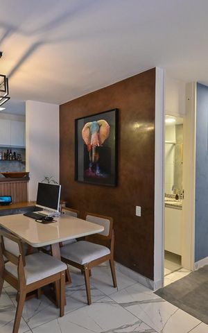 Apartamento à venda com 64m², 2 quartos e 1 vagaSala de Jantar