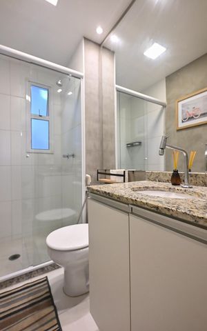 Apartamento à venda com 64m², 2 quartos e 1 vagaBanheiro