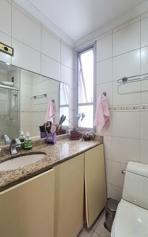 Apartamento para alugar com 69m², 3 quartos e 1 vaga Apartamento para alugar com 69m², 3 quartos e 1 vagaBanheiro Social