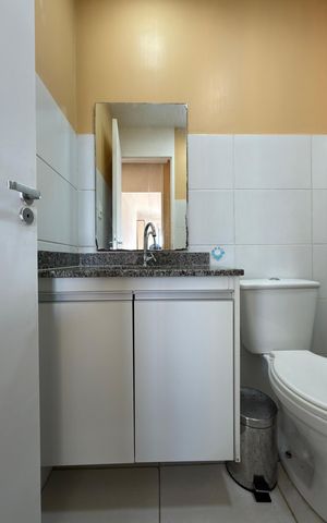 Apartamento para alugar com 56m², 2 quartos e 1 vagaBanheiro Social