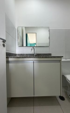Apartamento para alugar com 56m², 2 quartos e 1 vagaQuarto 1 - Suíte Banheiro 