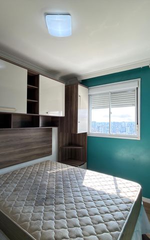 Apartamento para alugar com 56m², 2 quartos e 1 vagaQuarto 1 - Suíte