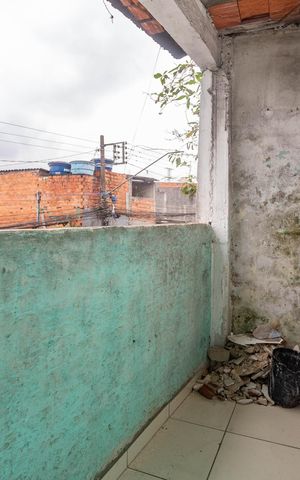 Casa para alugar com 30m², 1 quarto e 2 vagas Casa para alugar com 30m², 1 quarto e 2 vagasCasa 1 - varanda / área de serviço