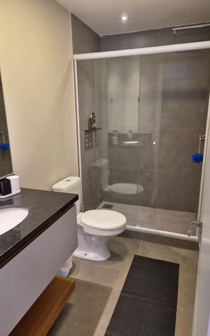 Apartamento para alugar com 46m², 1 quarto e 1 vaga Apartamento para alugar com 46m², 1 quarto e 1 vagaBanheiro