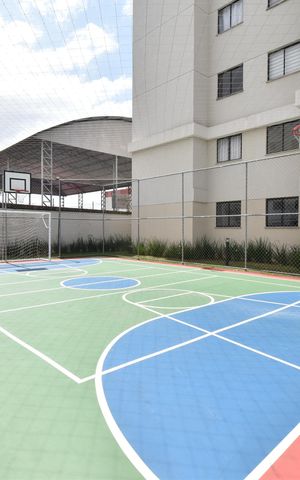 Apartamento para alugar com 77m², 2 quartos e 1 vagaÁrea comum - Quadra Poliesportiva