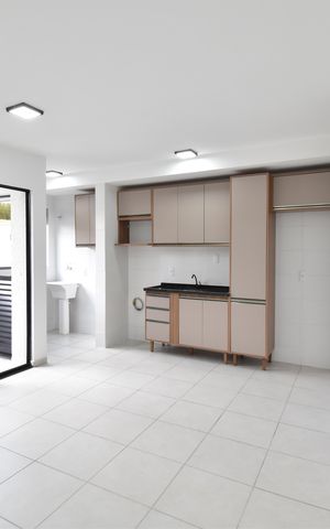 Apartamento para alugar com 77m², 2 quartos e 1 vagaSala/Cozinha