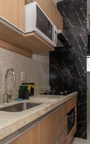 Apartamento à venda com 72m², 3 quartos e 1 vaga Apartamento à venda com 72m², 3 quartos e 1 vagaCozinha e Área de Serviço
