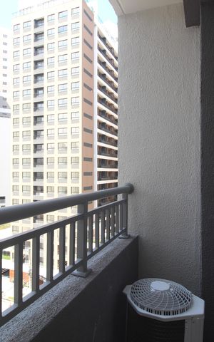 Apartamento para alugar com 25m², 1 quarto e sem vagaVaranda