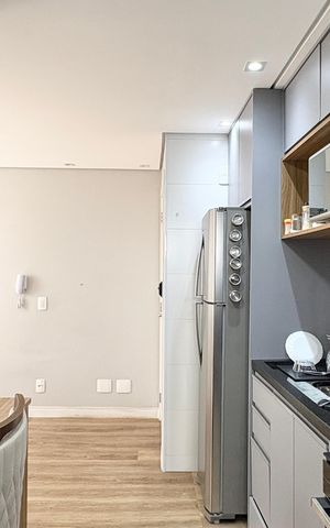 Apartamento para alugar com 36m², 2 quartos e sem vagaCozinha e Área de Serviço