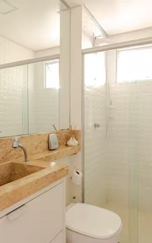 Apartamento para alugar com 75m², 3 quartos e 1 vaga Apartamento para alugar com 75m², 3 quartos e 1 vagaBanheiro