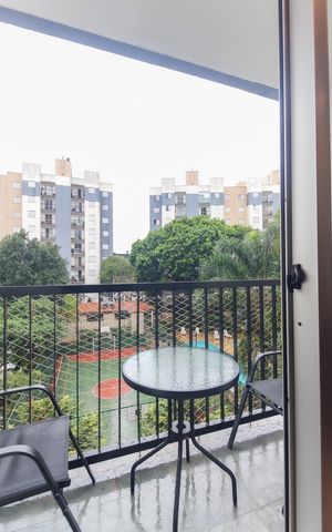 Apartamento para alugar com 46m², 2 quartos e 1 vaga Apartamento para alugar com 46m², 2 quartos e 1 vagaVaranda da Sala