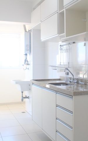 Apartamento para alugar com 70m², 2 quartos e 2 vagasCozinha