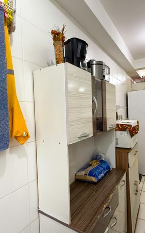 Apartamento à venda com 43m², 1 quarto e sem vaga Apartamento à venda com 43m², 1 quarto e sem vagaCozinha e Área de Serviço