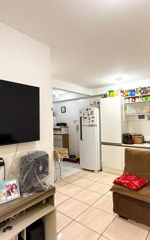 Apartamento à venda com 43m², 1 quarto e sem vaga Apartamento à venda com 43m², 1 quarto e sem vagaSala