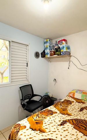 Apartamento à venda com 43m², 1 quarto e sem vaga Apartamento à venda com 43m², 1 quarto e sem vagaQuarto 1