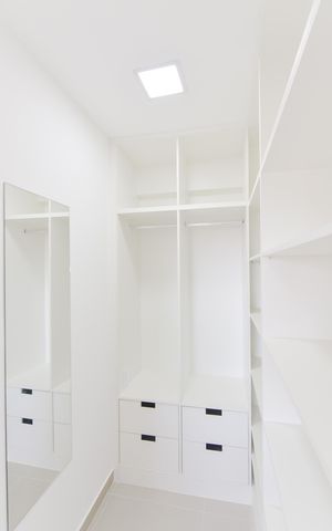 Apartamento para alugar com 45m², 1 quarto e 1 vagaCloset do Quarto