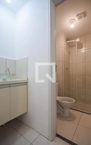 Apartamento para alugar com 40m², 1 quarto e 1 vaga Apartamento para alugar com 40m², 1 quarto e 1 vagaBanheiro