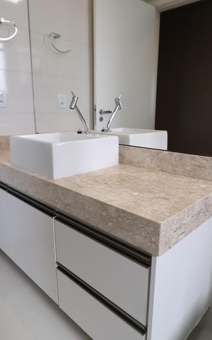 Apartamento para alugar com 135m², 3 quartos e 2 vagasBanheiro do Quarto 3