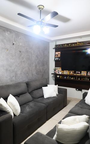 Casa para alugar com 70m², 2 quartos e 1 vagaSala