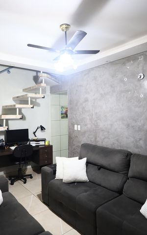 Casa para alugar com 70m², 2 quartos e 1 vagaSala
