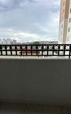 Apartamento à venda com 54m², 1 quarto e 1 vaga Apartamento à venda com 54m², 1 quarto e 1 vagaVaranda