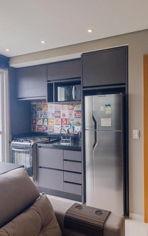 Apartamento para alugar com 29m², 1 quarto e 1 vaga Apartamento para alugar com 29m², 1 quarto e 1 vagaSala/Cozinha