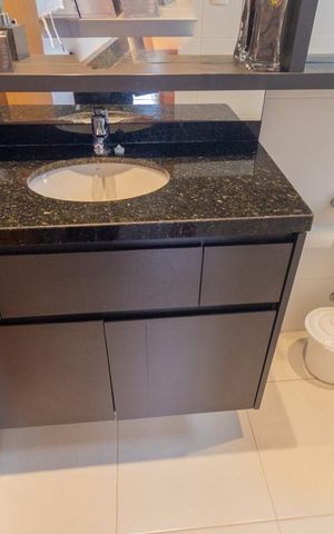Apartamento para alugar com 29m², 1 quarto e 1 vaga Apartamento para alugar com 29m², 1 quarto e 1 vagaBanheiro da Suíte