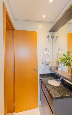 Apartamento para alugar com 29m², 1 quarto e 1 vaga Apartamento para alugar com 29m², 1 quarto e 1 vagaBanheiro da Suíte