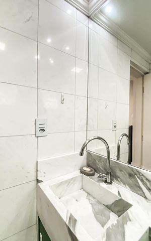Apartamento à venda com 53m², 2 quartos e 1 vagaBanheiro 