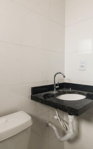 Apartamento à venda com 39m², 2 quartos e sem vaga Apartamento à venda com 39m², 2 quartos e sem vagaBanheiro