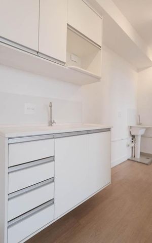 Apartamento à venda com 36m², 2 quartos e 1 vagaSala/Cozinha