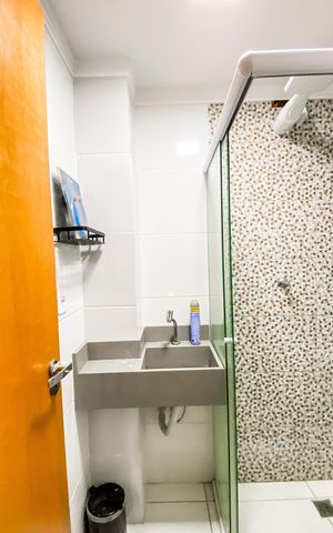 Apartamento à venda com 38m², 2 quartos e 1 vaga Apartamento à venda com 38m², 2 quartos e 1 vagaBanheiro