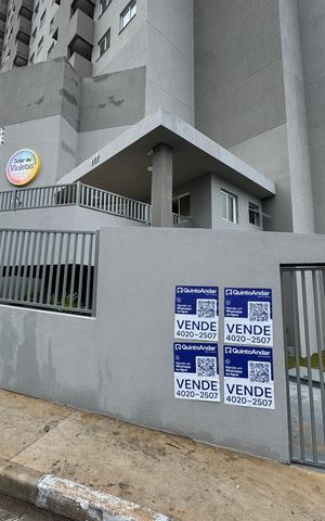 Apartamento à venda com 36m², 2 quartos e 1 vaga Apartamento à venda com 36m², 2 quartos e 1 vagaFachada com PLACA GRANDE