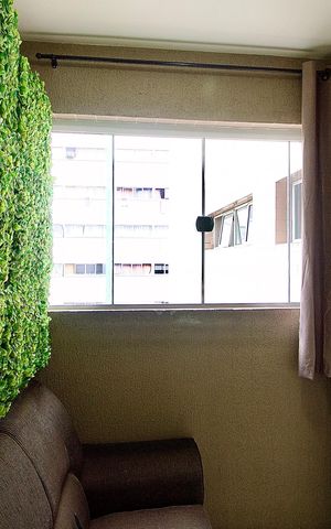 Apartamento para alugar com 33m², 1 quarto e sem vagaSacada