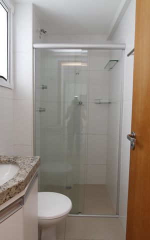 Apartamento para alugar com 88m², 3 quartos e 2 vagasBanheiro Social