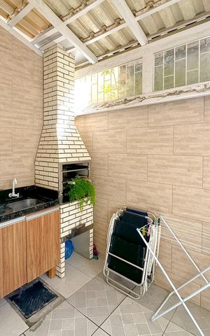 Casa para alugar com 106m², 2 quartos e 2 vagasLavanderia