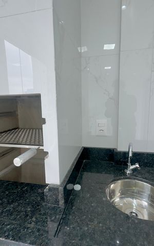 Studio para alugar com 32m², 1 quarto e 1 vaga Studio para alugar com 32m², 1 quarto e 1 vagaChurrasqueira