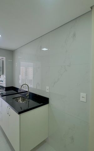 Studio para alugar com 32m², 1 quarto e 1 vaga Studio para alugar com 32m², 1 quarto e 1 vagaCozinha